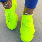 Women Colorful Cool Sneaker Ladies Lace Up Vulcanized Shoes Casual Female Flat Comfort Walking Shoes Woman 2020