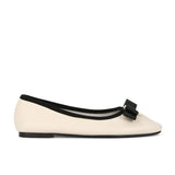 Women's Ballet Flats 2023 Autumn Fashion Bowknot Shallow Slip on Walking Shoes for Women Square Toe Light Femlae Casual