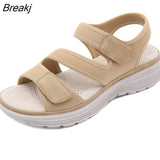 Summer Shoes Women Beach Sandals Casual Women Wedge Sandals Thick Sole Comfortable Ladies Summer Holiday Shoes