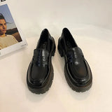 Women Platform Shoes Hidden Height Heels Women's Casual Loafers for spring And Winter Heels Dress Shoes mary janes