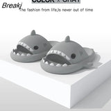 Summer Shark Slippers Women Indoor Home Couple Kids Slipper Cute EVA Soft Anti-skid Funny Sandals Sandalias De