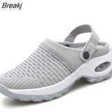 Women Casual Shoes Fashion Breathable Walking Mesh Lace Up Flat Shoes Sneakers Women 2019 Tenis Feminino White Vulcanized