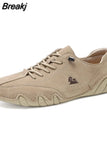 Men Casual Shoes Luxury Brand Casual Slip on Formal Leather Loafers Men Moccasins Italian Male Plus Size Driving Shoes