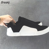 Sneakers Men Canvas Shoes Men Loafers Mens Causal Shoes Cool Male Street Footwear Classic Black White