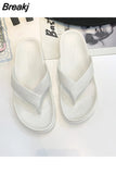 Arrival Summer Men Flip Flops High Quality Beach Sandals Anti-slip Zapatos Hombre Casual Shoes