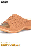 Women Sandals Summer Shoes Woman Wedge Heels Sandals Plus Size Flip Flops Drop Shipping Wedges Shoes Sandalias