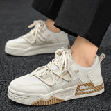 Men Skateboarding Shoes Canvas Comfortable Thick Bottom Platform Shoes Men Casual Vulcanized Shoes Sneakers Student