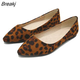 Shoes Women Flats Woman Casual Shoes Pointe toe Spring Summer Flat Fashion Ladies Shoes Slip-on Big Size