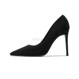 Sexy Women Pumps Spring/Autumn High heels Pointed Toe black Wedding Shoes Sexy High Heel shoes for Women