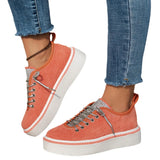 Breakj Size Thick Sole Single Shoes Female 2023 Spring And Autumn New Diamond With Platform Platform Sports Wind Casual