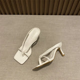 New Summer Slippers Women Shoes Fashion Sexy Thin Heels Flip Flops Woman Shoes High Heels Sexy Ladies