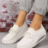 New Fashion All-Match Black White Vulcanize Shoes Type Flat Low Heel Round Head Deep Mouth Slip-on Casual