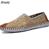 Shoes Men Fisherman Luxury Brand Designer Fashion Espadrilles Flats Breathable Mens Denim Shoes Casual