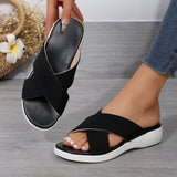 Summer Slippers Women's Shoes Women's Sandals Roman Flat Slippers Casual Beach Indoor and Outdoor Shoes Sandals