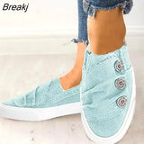 Women Shoes 2020 New Arrival Fashion Denim Women Casual Shoes Femme Tennis Feminino Canvas Shoes Woman Sneakers