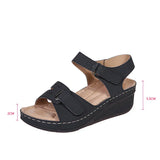 Summer Trend Women Sandals Soft Bottom Wedge Heels Sandals Women Platform Sandalias Mujer Elegant Wedges Shoes for
