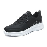 Leather Waterproof Casual Fashion Sports Shoes for Men Lightweight Comfortable Outdoor Anti-skid Shoes Tenis Para