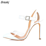 Women Stilettos High Heels Ankle Strap Sexy Sandals Summer Party Shoes wedding woman shoes