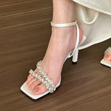 Breakj Water Drill With High-Heeled Sandals Woman 2025 New