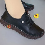 Spring Women Sneakers Casual Women Shoes Platform Loafers Leather Flats Slip-On Mom Shoe Mujer Zapatos Chaussure