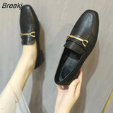 Size Women's Shoes Size 43 Summer Designer Shoes Women's Flat Shoes Loafers Women's Shoes Casual Shoes Black Leather