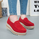 Women Casual Shoes Loafers New Round Toe Solid Female Sneakers Breathable Women Shoes Flats Plus Size Zapatos De Mujer