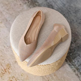 Women Wedge Increase Knitting Shoes Summer New Pointed Casual Slip on Comfortable Loafers Shoes Female Breathable Walking