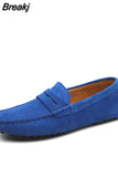 New Fashion Men Casual Shoes Brand Leather Men Loafers Moccasins Slip on Men's Flats Male Driving Shoes Sneakers