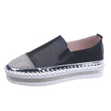 Women Flats Shoes Loafers Shallow Slip on Spring Autumn Fashion Round Toe Platform Sweet Flat Casual Comfortable Shoes