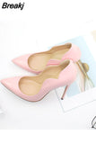 Women Pumps Womens Shoes High Heels 12 cm Stilettos Pumps Shoes For Women Sexy Party Wedding Shoes QP042