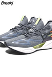 Men Sneakers Mesh Casual Shoes Lac-up Mens Breathable Running Shoes Lightweight Shoes Walking Sneakers Zapatillas
