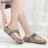 Summer Shoes Women Wedge Sandals Flip Flops Casual Ladies Platform Sandals Woman Summer Holiday Beach Sandals