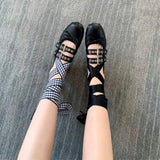 Spring Women Mary Jane Shoes Fashion Round Toe Ladies Comfort Soft Sole Flats Women's Comfort Ballerinas