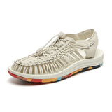 New Breathable Sandals Women's Fashion Casual Woven Sandals Beach Women's Shoes Korean Version Couple Shoes Fashion