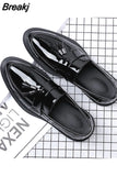 Men Shoes Leather Men Dress Shoes Luxury Men's Business Oxfords Classic Gentleman Shoes