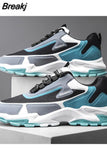 Casual Sneakers Lace Up Men Shoes Comfortable Breathable Non-Slip Running Walking Flat Footwear Zapatos