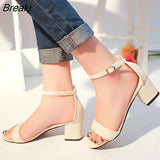 2022 Summer Women Shoes Pumps Dress Shoes High Heels Boat Shoes Wedding Shoes Tenis Feminino With Peep Toe Casual
