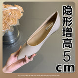 Breakj New Spring And Autumn French Nude Color In High-End Pointed Flat Shoes Women's Light-Mouthed Shoes Commute Fashion Single