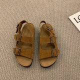 Fashion Sandals Women Flat Sandals Rome Flats Clip Toe Beach Sandals Female Summer New Shallow Shoes for Women