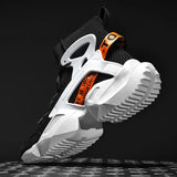 Men Sneakers High Top Sock Shoes Breathable Sports Walking Shoes Thick Bottom Men Casual Shoes Large Size