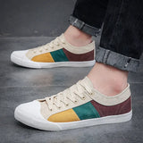 Canvas Shoes Men Flat Shoes Women Vulcanized Sneakers Shoes Spring Autumn Couple Student Casual Lace-up Zapatos