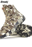 Army Men Boots Winter Lace Up Waterproof Outdoor Shoes Breathable Canvas Camouflage Tactical Combat Desert Ankle