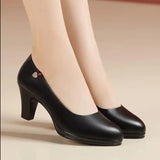 Women Fashion Pointed Toe Navy Blue Bow Tie High Heel Shoes Ladies Casual Sweet Wine Red Black High Heel Pumps Salto Alto
