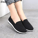 women's summer sneakers slip on flat shoes Women's Casual Loafers walking shoes Female Outdoor Mesh Soft Bottom Sports