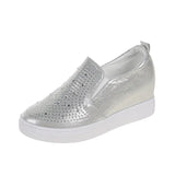 Breakj Height Women's Shoes 2023 New Autumn Casual Shoes And Sneakers Children's Water Drilling Tourism