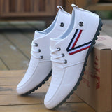 Breathable Solid Color Slip Men Driving Shoes Spring And Autumn New Style Breathable Men's Peas Shoes the British