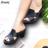 Women 2022 Luxury Brand Summer New Style Chunky Heel Sandals Sexy Heels Women's Shoes Green Sandals for Women Off