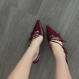 Summer Sexy High Heels Women Sandals Shoes New Pointed Toe Dress Party Shoes Fashion Outdoor Walking Pumps Mujer