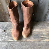 New Women's Boots Autumn and Winter European Style Mid-tube Boots Women's Cross-border Modern Boots Women's Plus Size