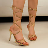 Summer Elegant Strap Solid Color Square Toe High Heels Open Toe Fashion Sexy Banquet Women's Shoes pumps women